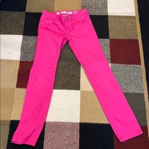 Kids pink denim